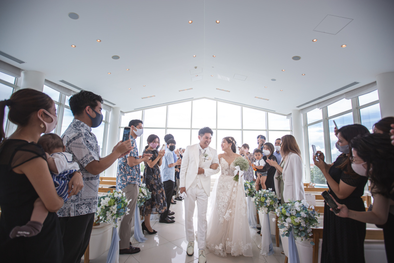 小さな結婚式 沖縄サザンビーチ店_挙式ができる