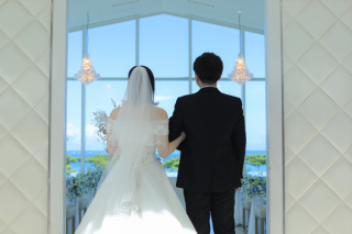 小さな結婚式　沖縄サザンビーチ店_チャペル撮影3(沖縄店)