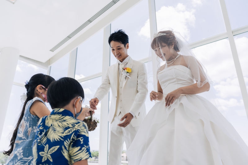 小さな結婚式 沖縄サザンビーチ店_挙式ができる