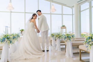 小さな結婚式　沖縄サザンビーチ店_チャペル撮影3(沖縄店)