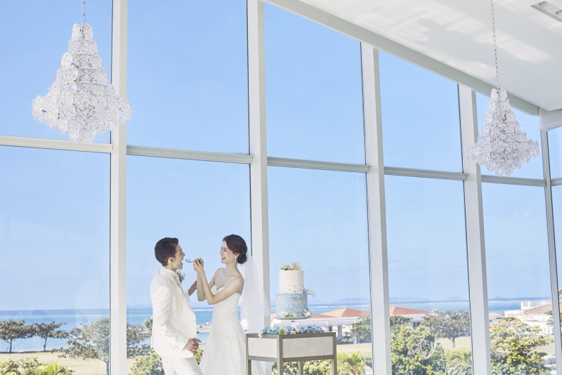 【全面ガラス張りのチャペル】データ50カット込★衣裳・美容着付・チャペル使用料込