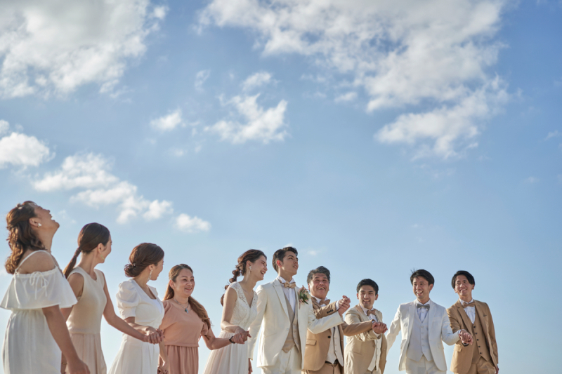 【ファミリープラン】沖縄店　フォトウェディング+ご会食をセットでご案内♪