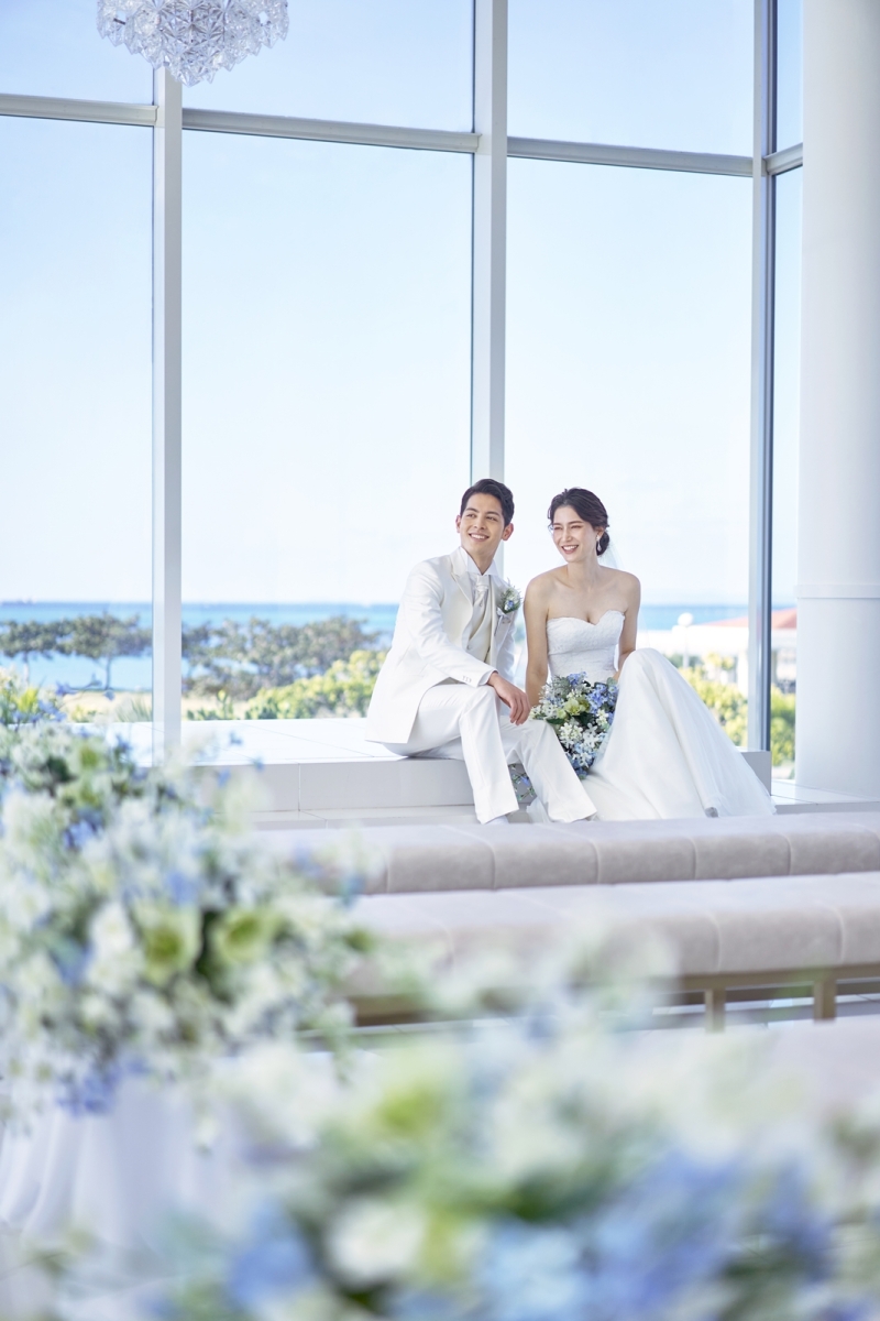 チャペル＆ビーチフォト[たっぷり150カットのデータ＆10ページのアルバム付プラン♪]