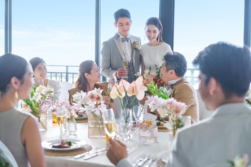 【ファミリープラン】沖縄店　フォトウェディング+ご会食をセットでご案内♪