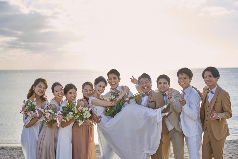 【ご家族での撮影にぴったり】チャペル＆ビーチフォト[150カットデータ付プラン]