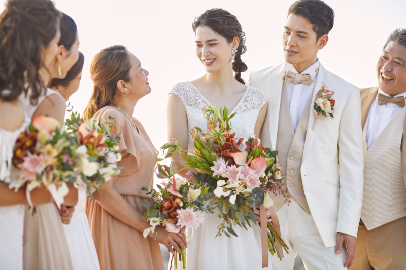 【ファミリープラン】沖縄店　ゲストの美容、衣装レンタル、アルバムがセットになったプランです♪