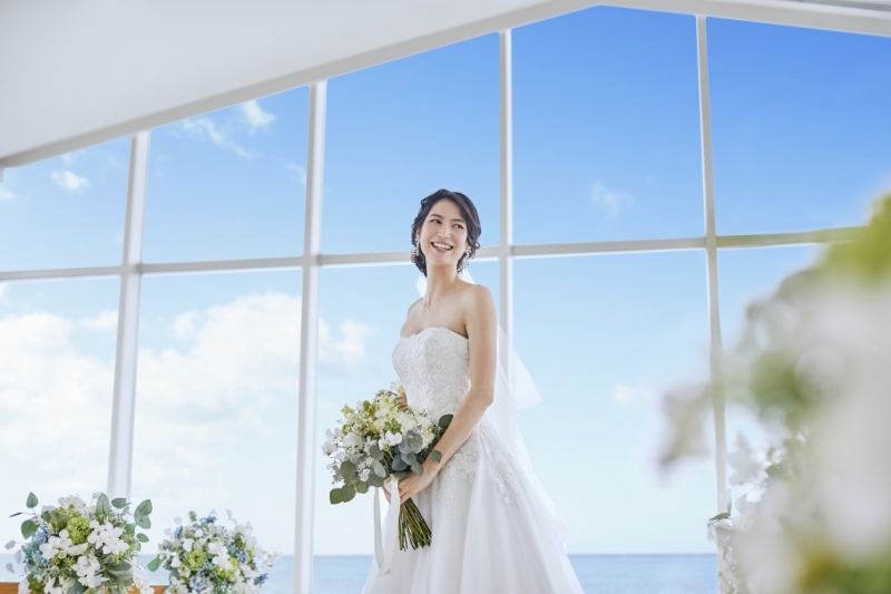 【洋装2点】チャペルでの撮影を存分に堪能できるプランです♪[データ100カット込]
