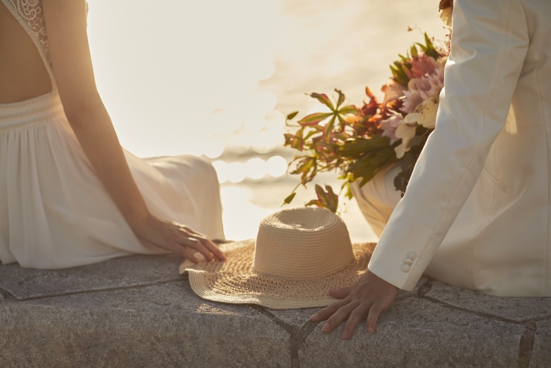 【カラードレスも楽しめる】チャペル＆ビーチフォトプラン[データ200カット＆アルバム込]