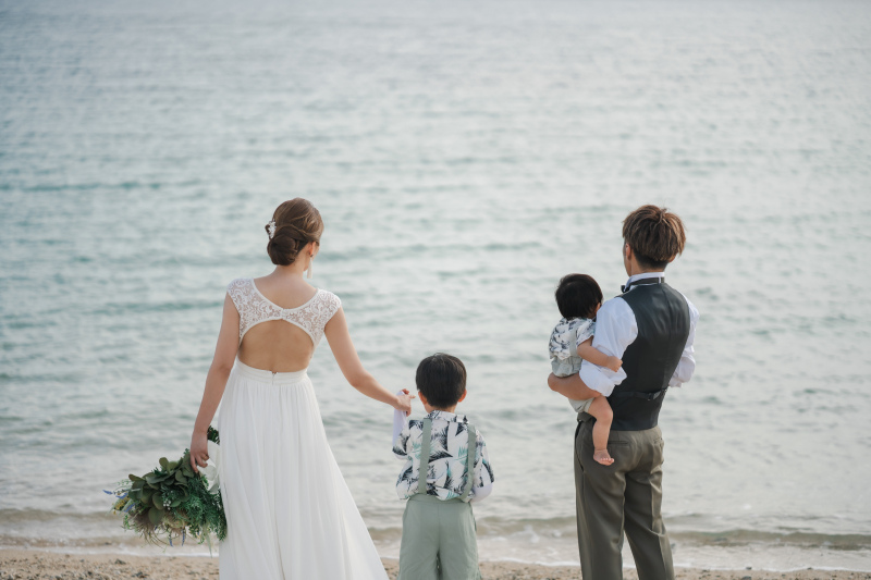 【ご家族での撮影にぴったり】チャペル＆ビーチフォト[150カットデータ付プラン]