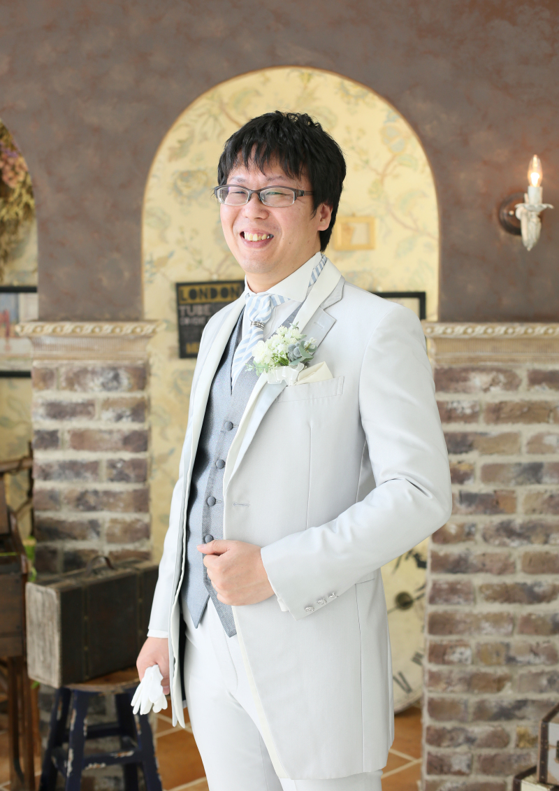 ご新郎様お一人写し