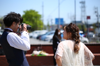 【半田市内でロケーション撮影】洋装1着でロケーション盛りだくさん！