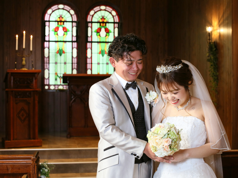 もちろんチャペルも