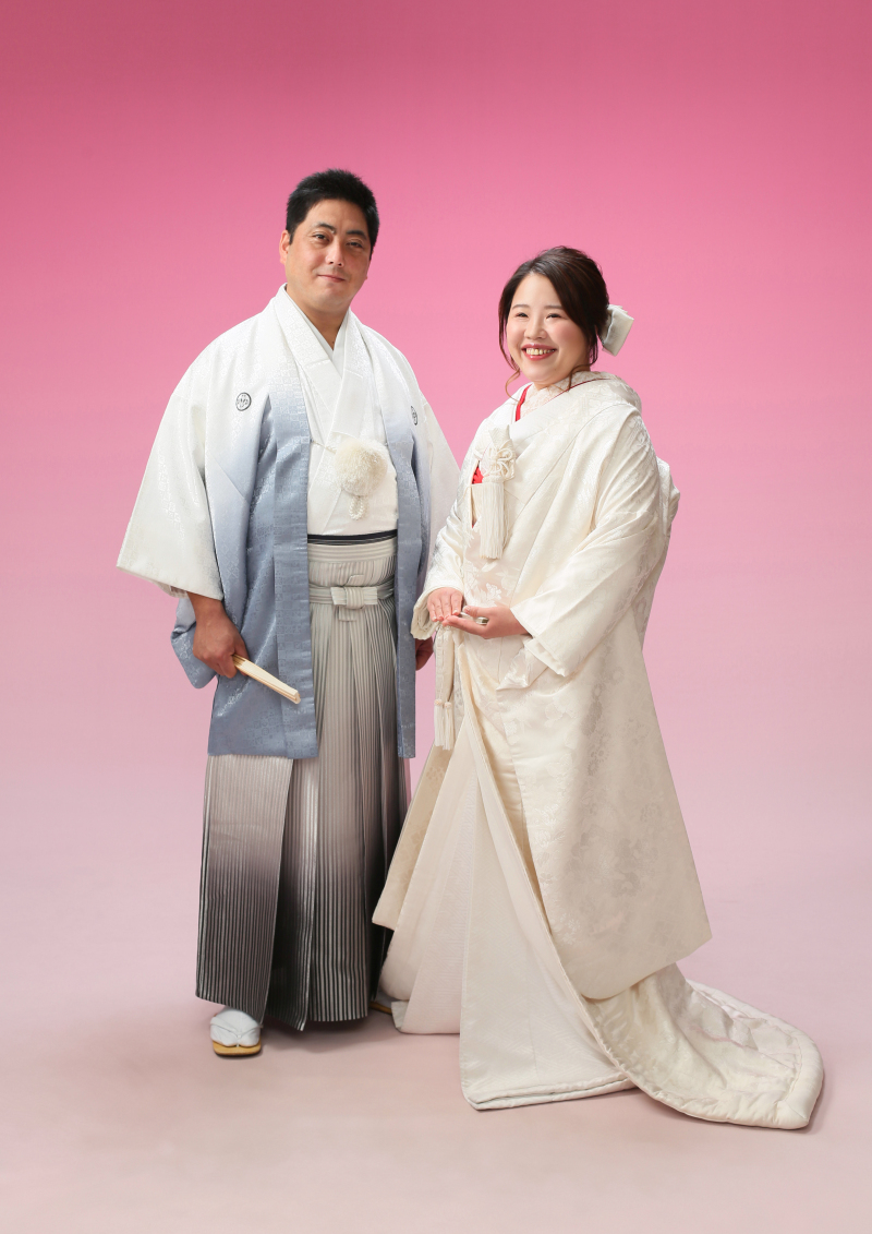 白無垢で色味を合わせて♡