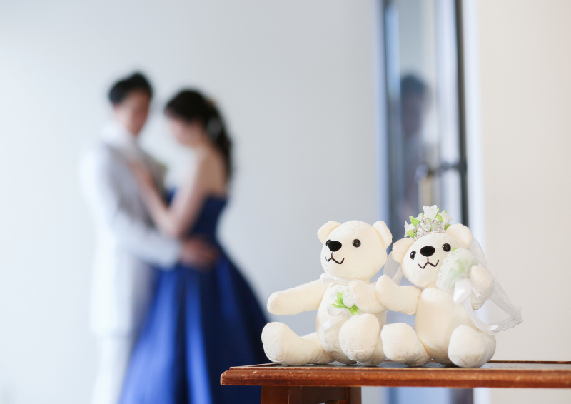 とてもお似合いのお二人♪