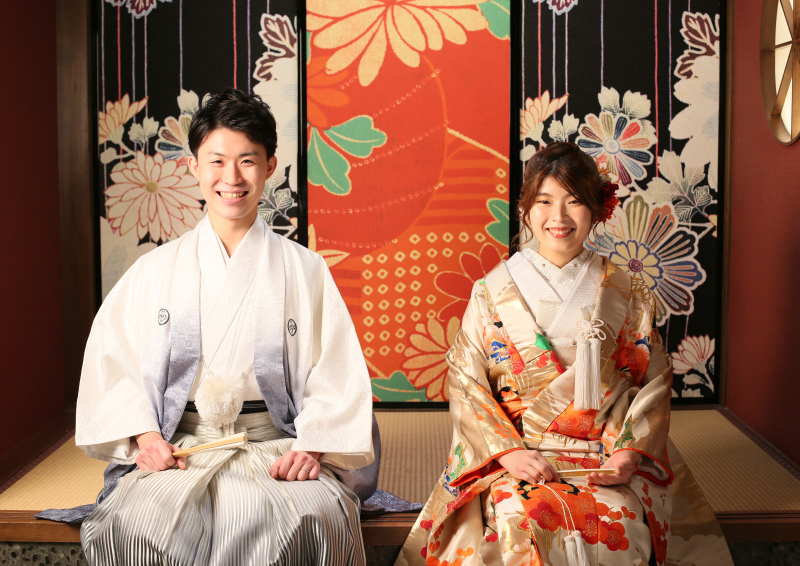 和室でしっかりと！