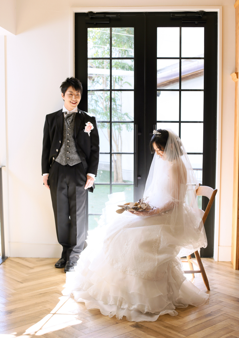 ご新郎様の眼差し♪