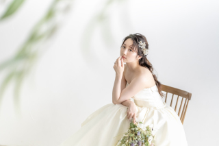 「今の私」を美しく。4mの空間を贅沢に使うソロ撮影