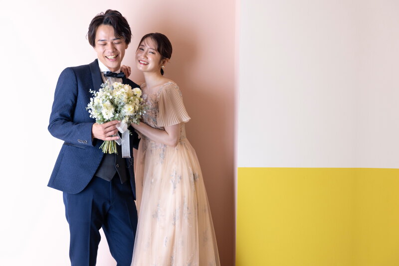 【洋装1着/10cut&times;アルバム】通年利用OK！いつでも使えるシンプルドレスフォトプラン！/全データ美肌レタッチ付き