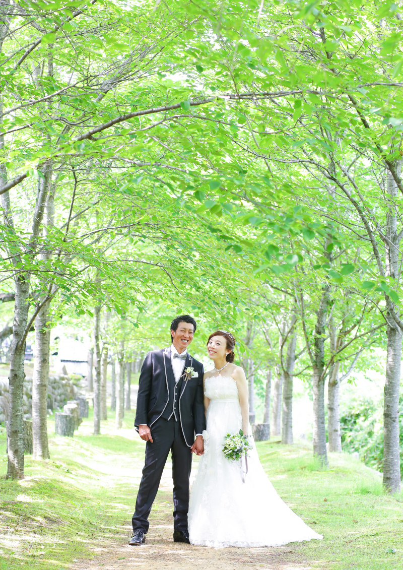 このショットこそ新緑シーズンならではです!