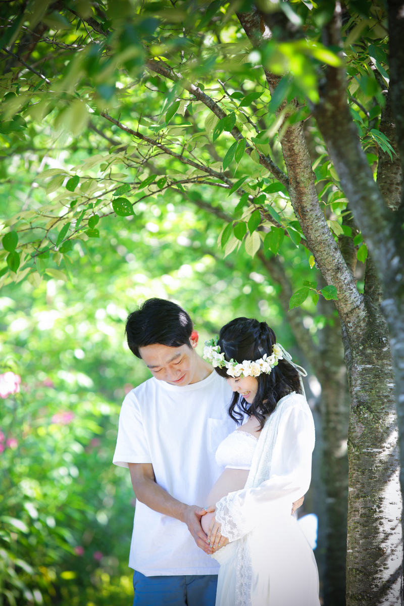 木漏れ日の中でさらに雰囲気良く