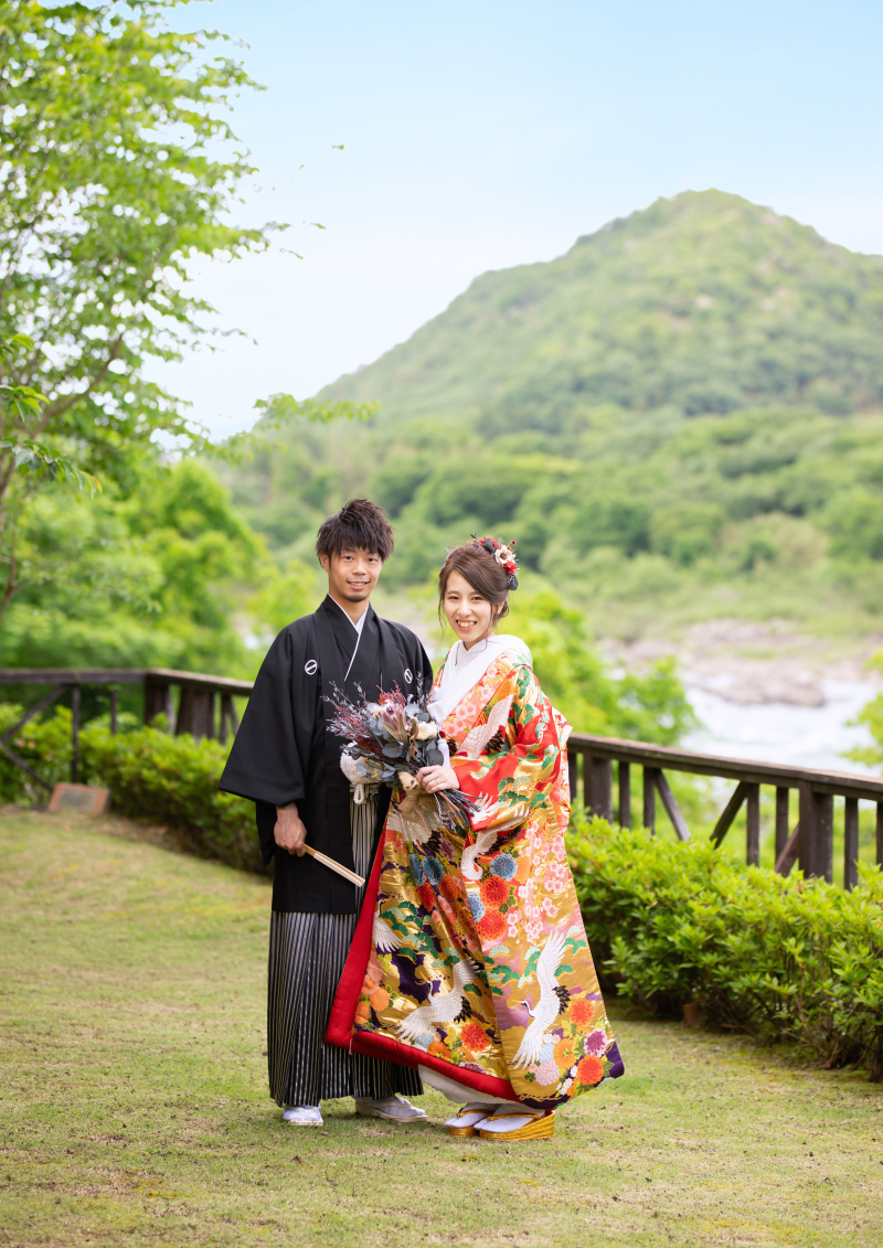 大自然に囲まれて!