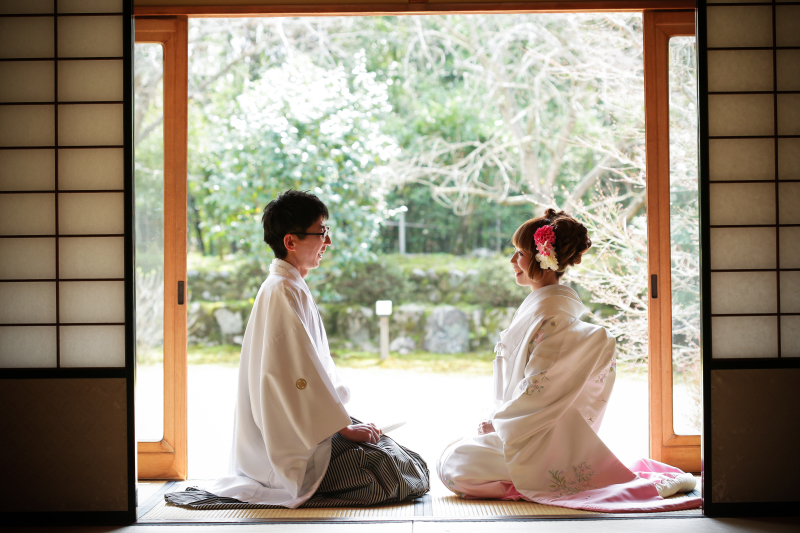 川上別荘（日本家屋）での撮影