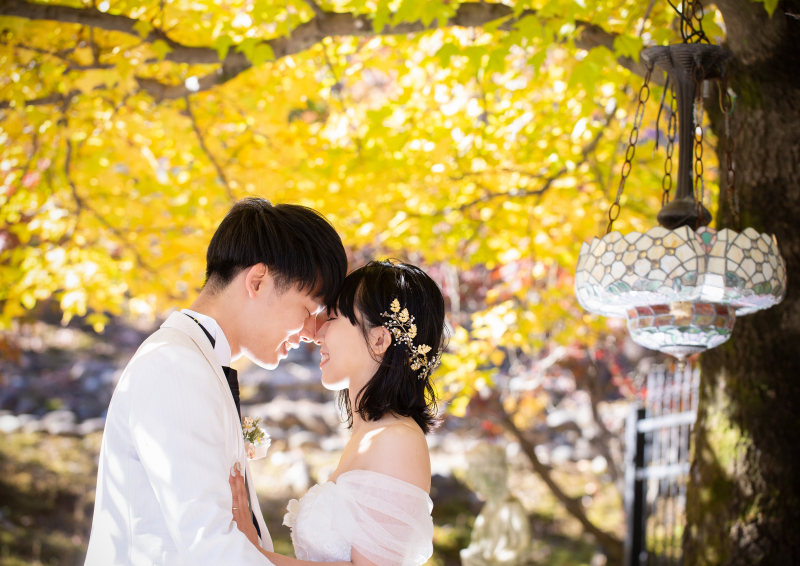 サクラテーブルのお庭で