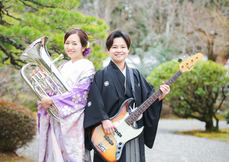 お持ち込みの楽器とも♪