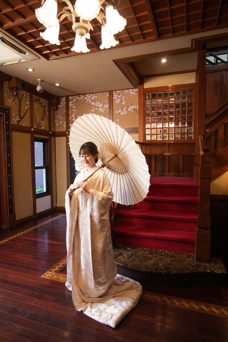 凛としたお一人カットも