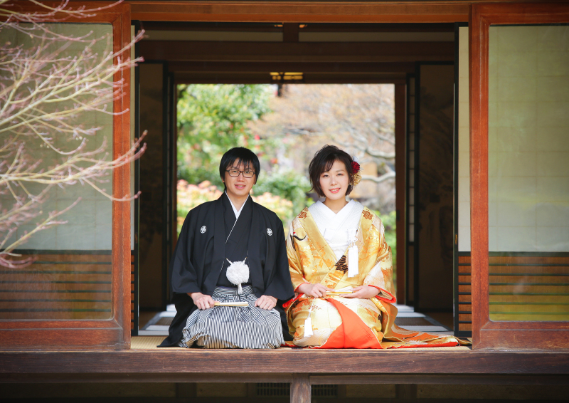 日本家屋（川上別荘）にて