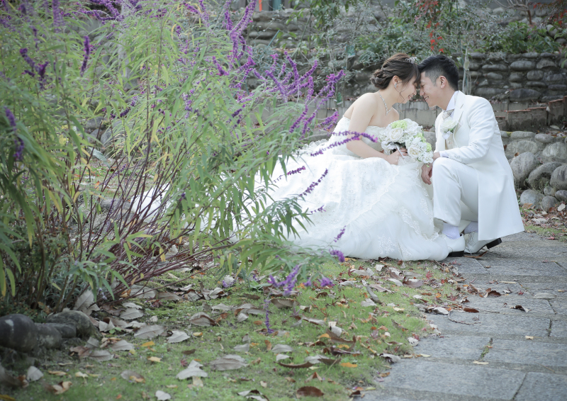 ちょっと遠くからおでこごっつん