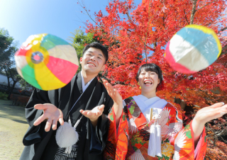 和装1着・洋装2着　とってもかわいらしいお2人でした♪