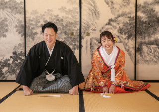 【和装】重要文化財を使用した撮影