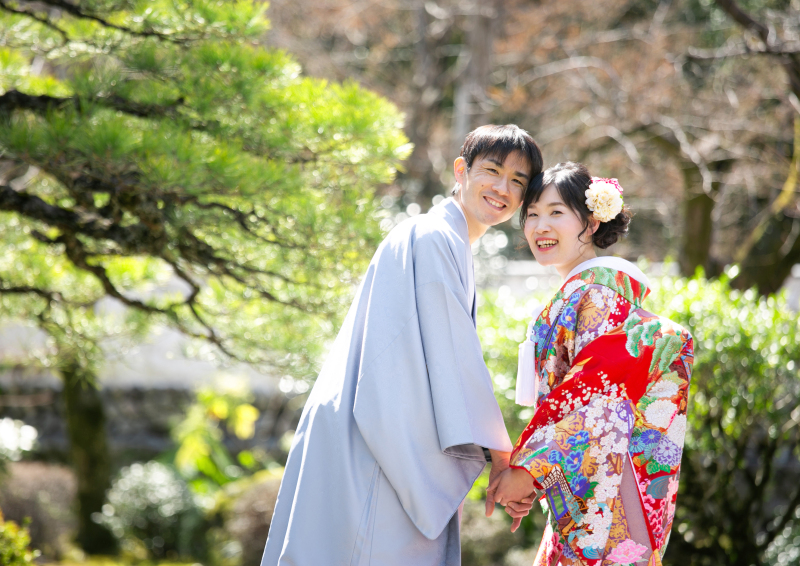 後ろ姿からの振り返り♪