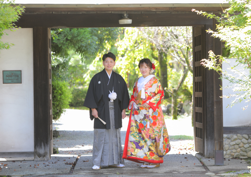 かっちり立ち姿