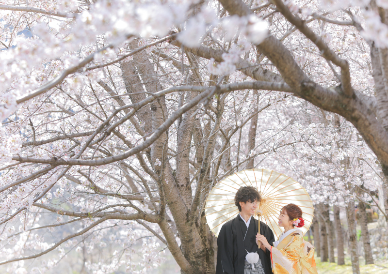 傘持ちショット!