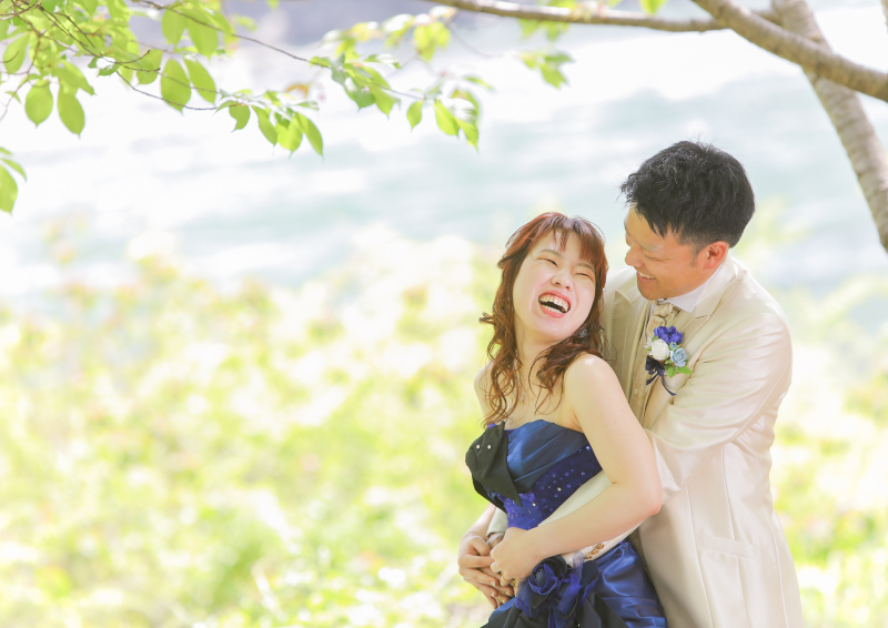 バックハグのお写真を