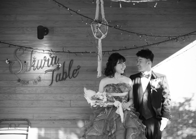 モノクロのお写真も