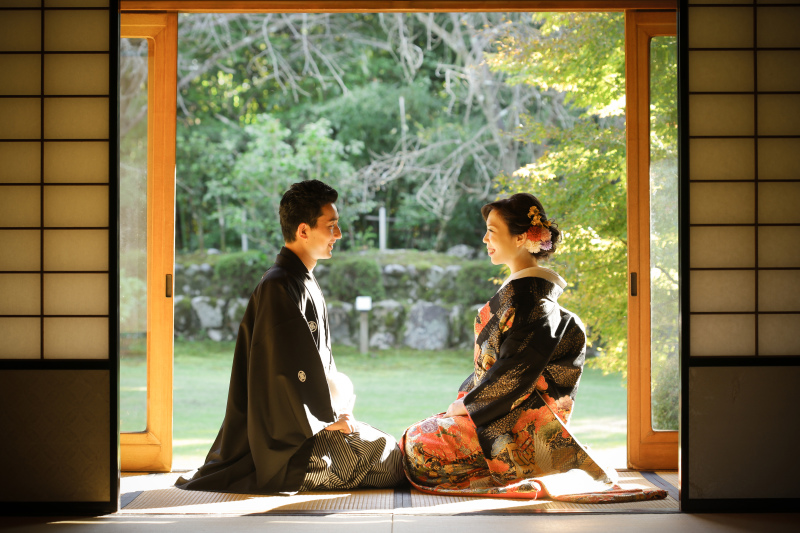 縁側でほっこりと...