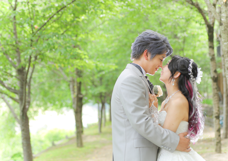 お顔が近いお写真も素敵でした!