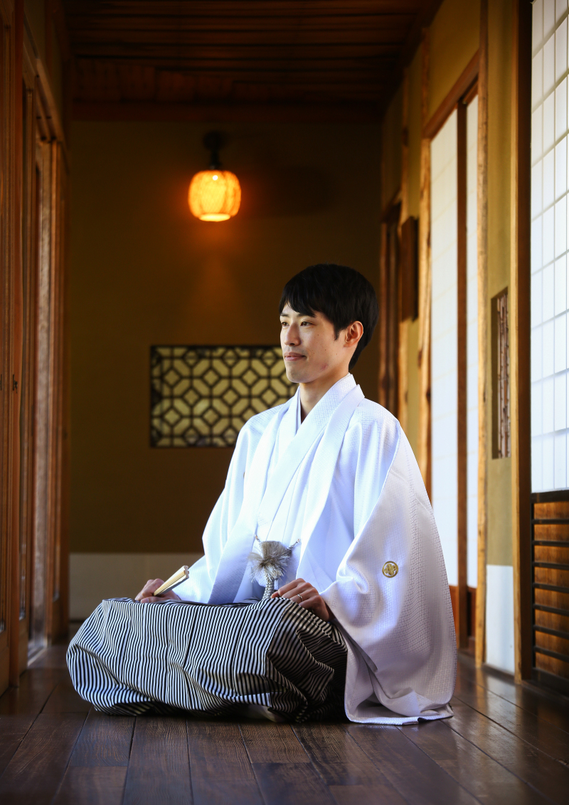 新郎さんのお一人写し