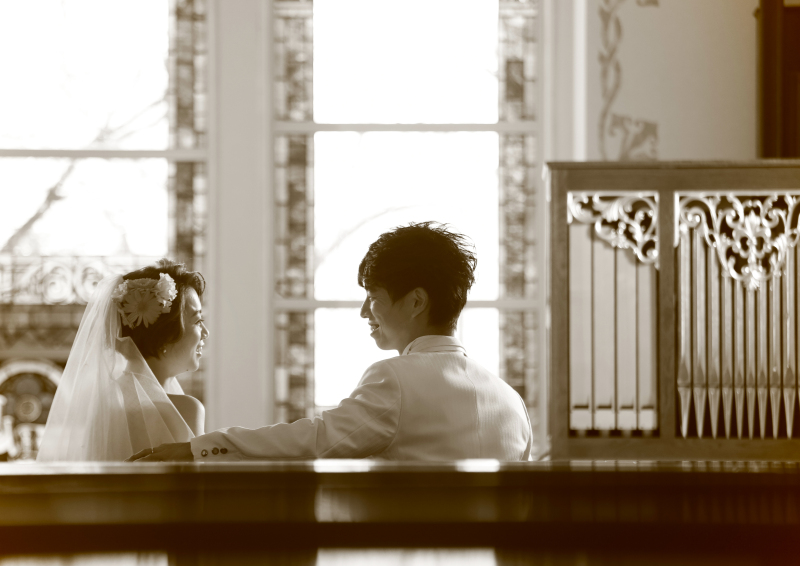 モノクロやセピアのお写真も素敵です