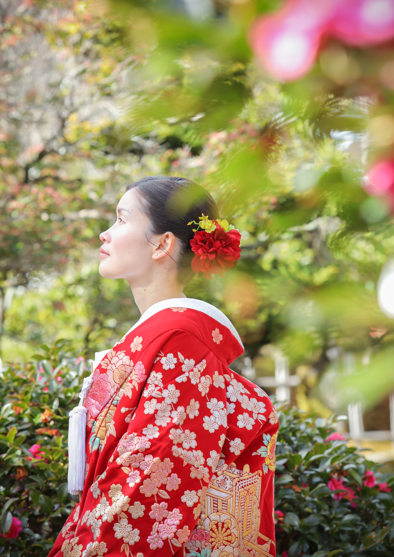 お嫁さん・お婿さんのソロショットも