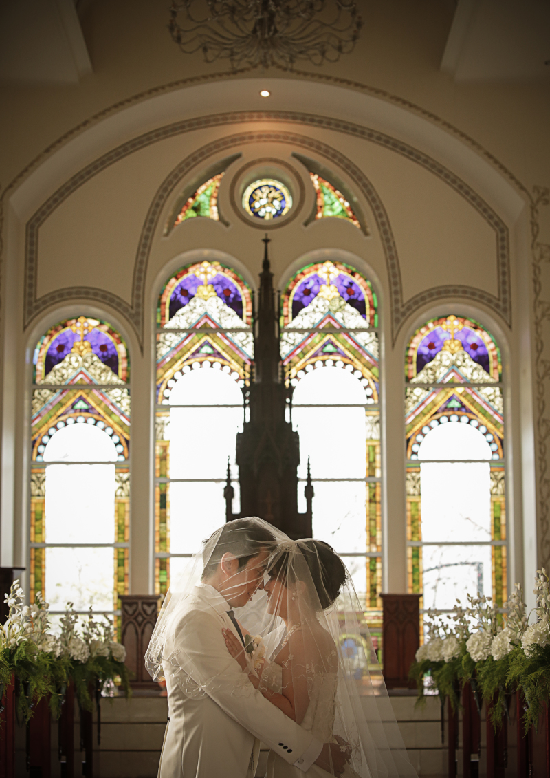 大きなチャペルで