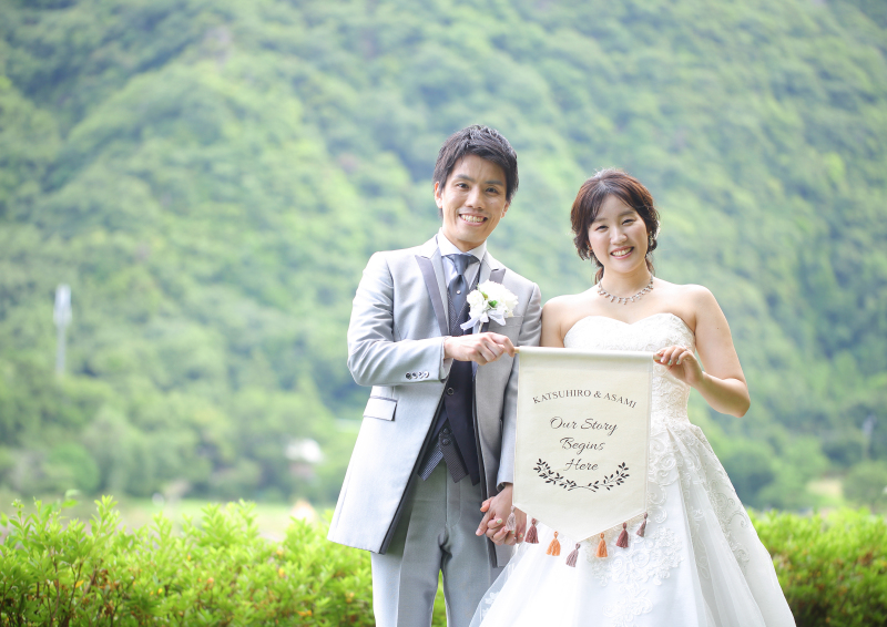 お外での撮影も