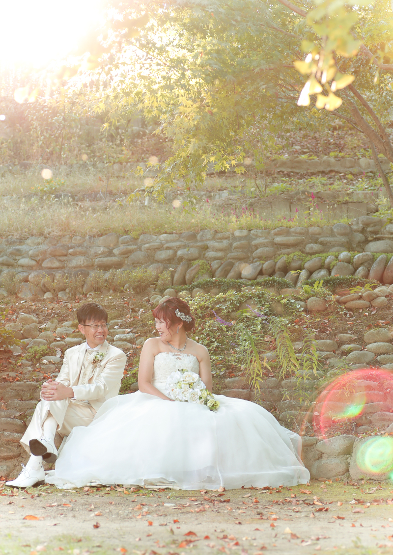 サクラテーブルのお庭で