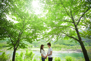 敷地内だから人目も気にせずロケーション撮影ができます！