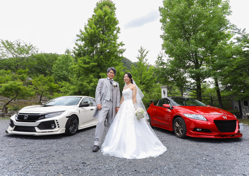 お2人の愛車と撮影をしました!