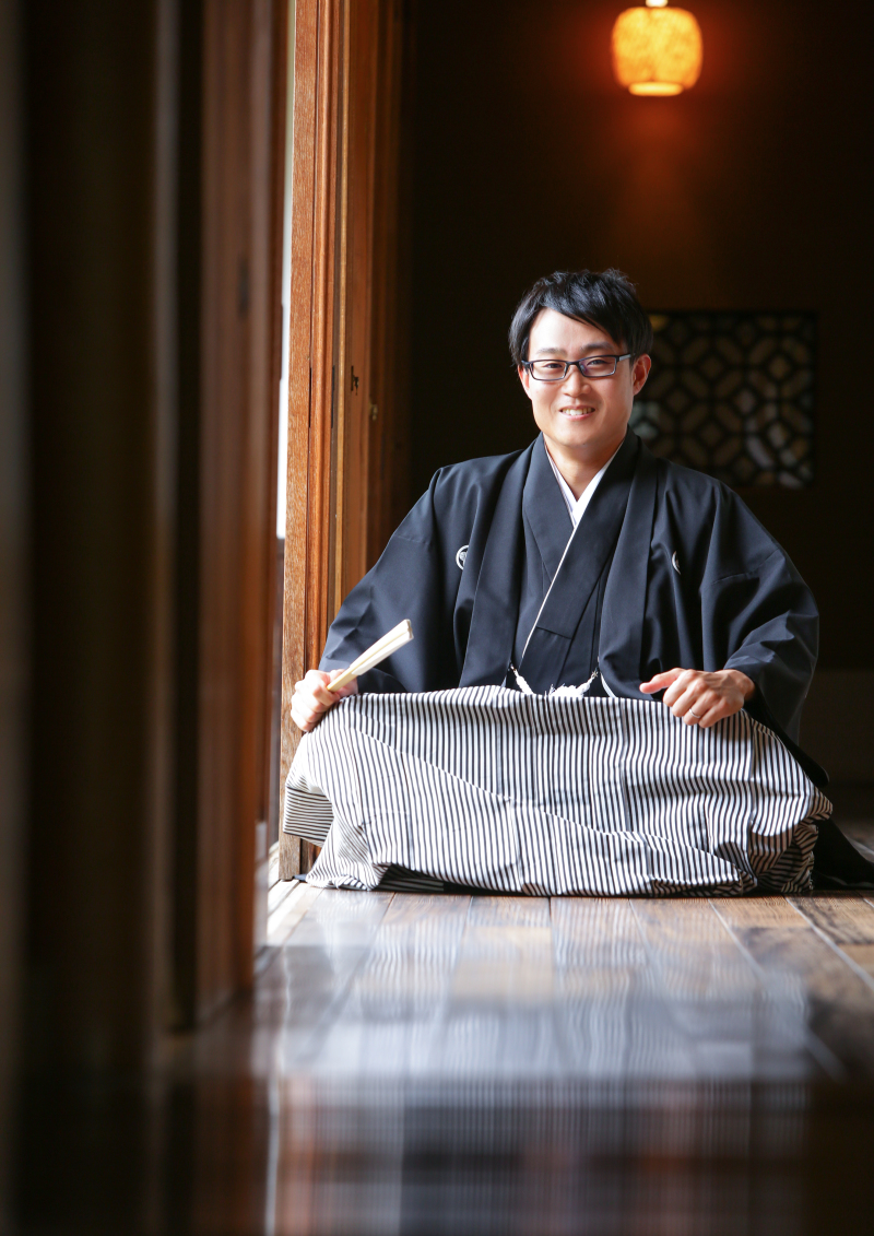 新郎様のソロショット