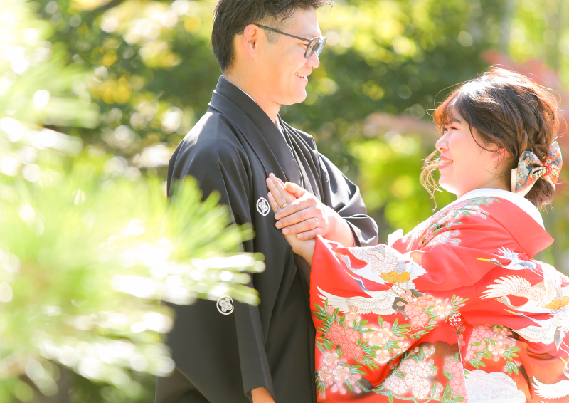 和装1着・洋装2着 ロケーションもたくさん使用して撮影しました♪